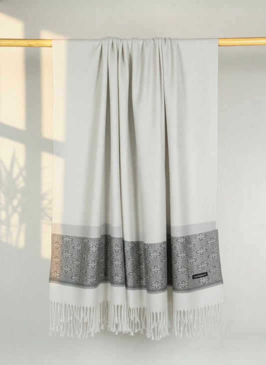 Printed Pashmina Hijab - Cameo