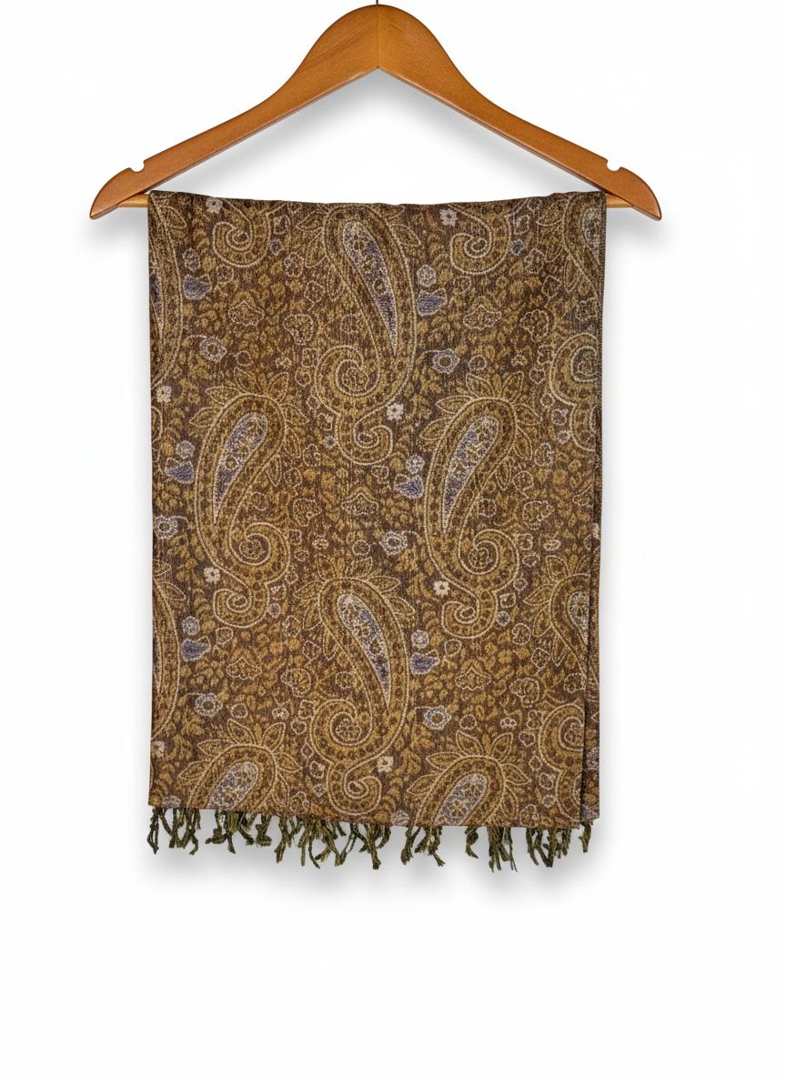 Printed Pashmina Hijab - Cameo