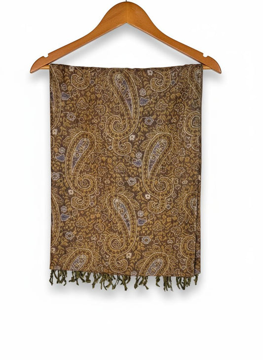 Printed Pashmina Hijab - Cameo