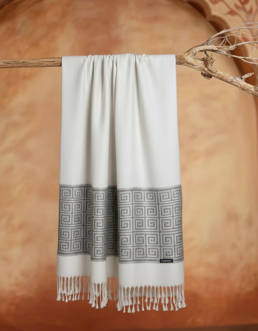 Printed Pashmina Hijab - Cameo