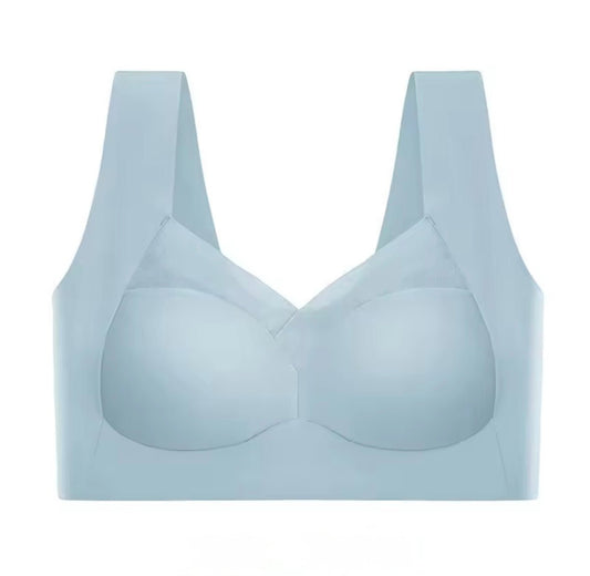 Sexy Push - Up Ice Silk Bra – Seamless & Comfortable - Cameo