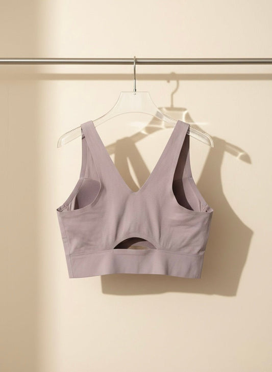 Sexy Push - Up Ice Silk Bra – Seamless & Comfortable - Cameo