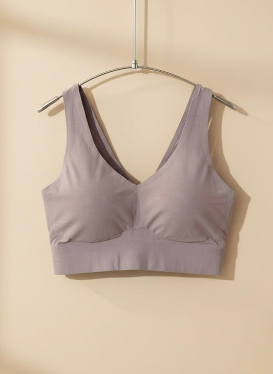 Sexy Push - Up Ice Silk Bra – Seamless & Comfortable - Cameo