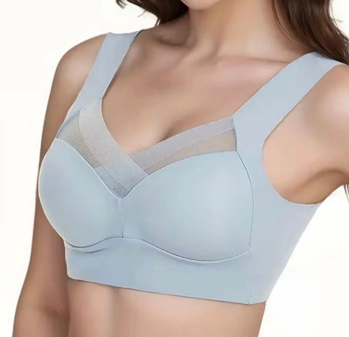 Sexy Push - Up Ice Silk Bra – Seamless & Comfortable - Cameo