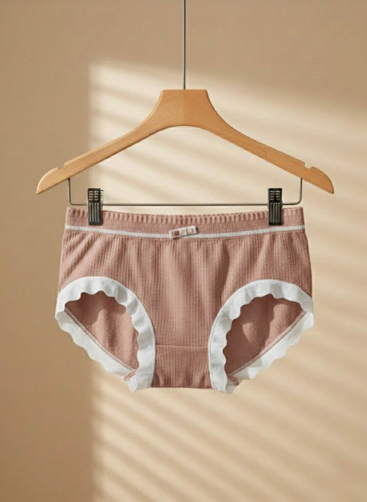 Soft Jersey Lining Underwear – Everyday Comfort Fit - Free Size - Cameo