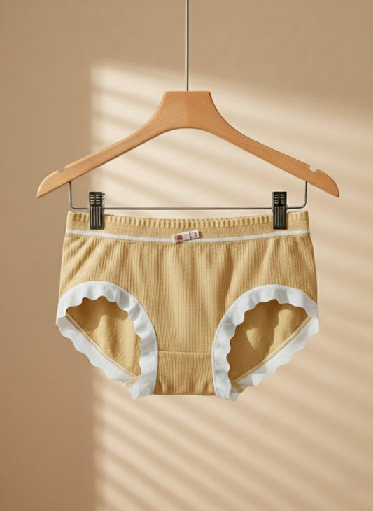 Soft Jersey Lining Underwear – Everyday Comfort Fit - Free Size - Cameo