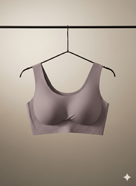 Soft Nylon Padded Bra – Smooth & Comfortable Everyday Fit - Cameo