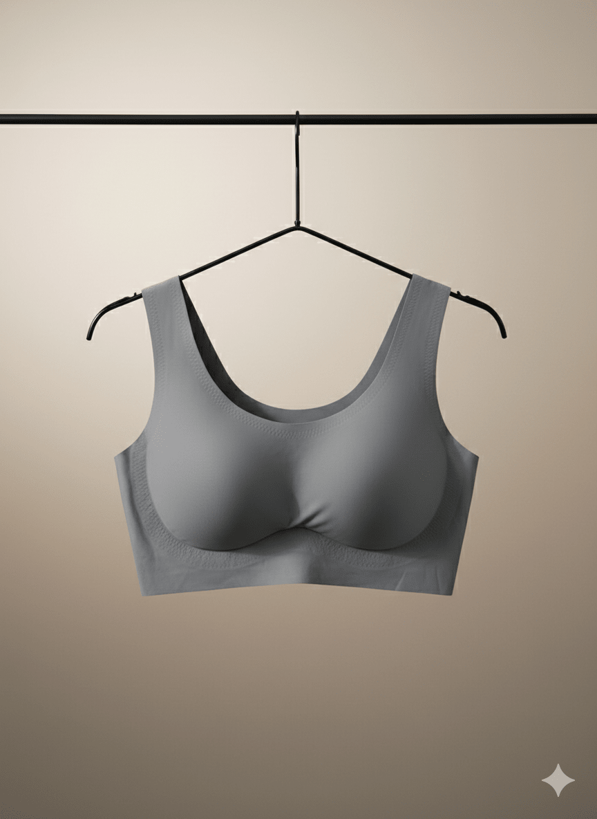 Soft Nylon Padded Bra – Smooth & Comfortable Everyday Fit - Cameo