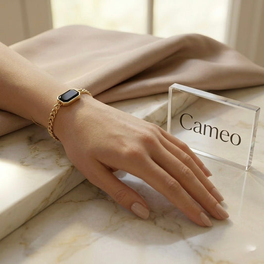 Stainless Steel Bracelet - Cameo