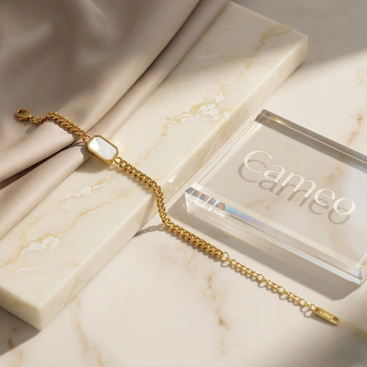 Stainless Steel Bracelet - Cameo