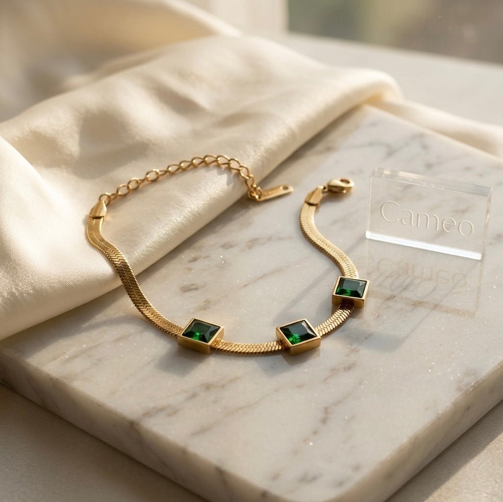 Stainless Steel Bracelet - Cameo