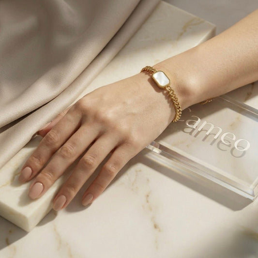 Stainless Steel Bracelet - Cameo