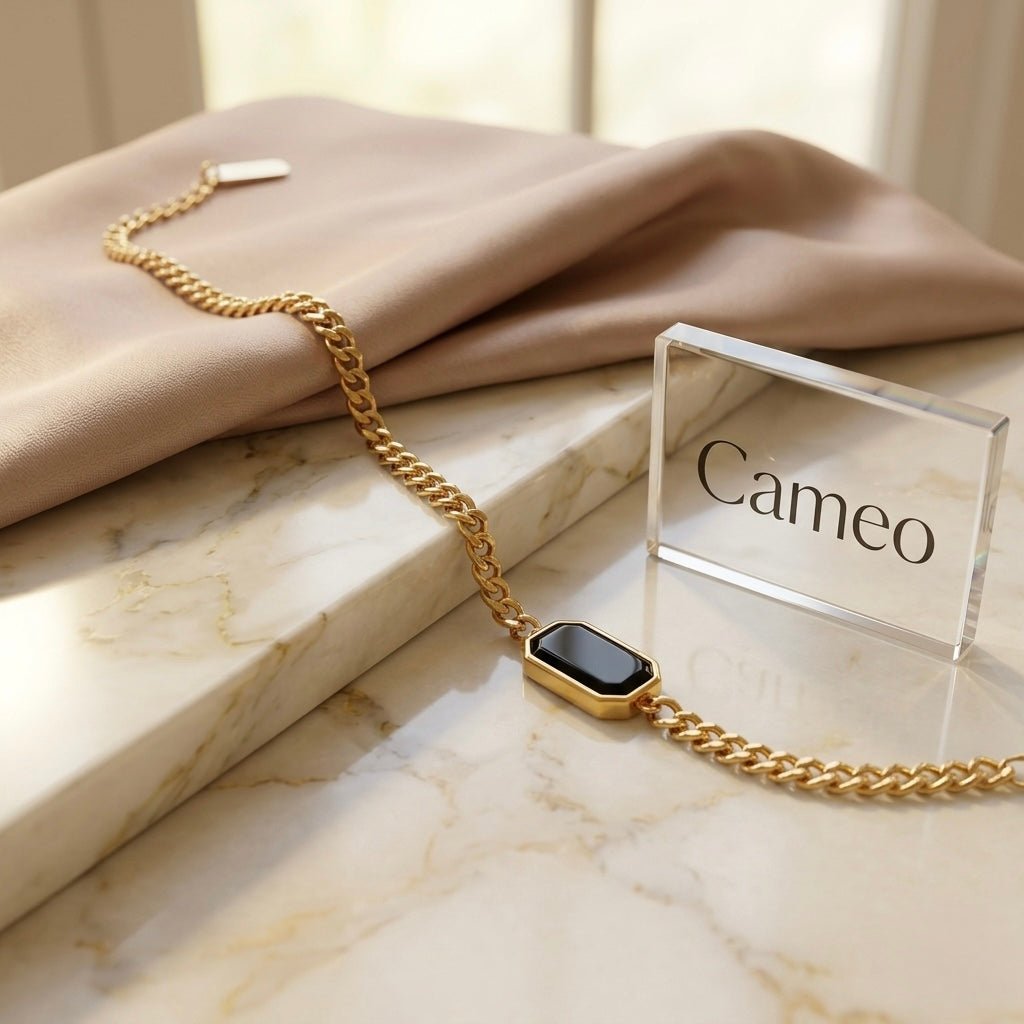 Stainless Steel Bracelet - Cameo