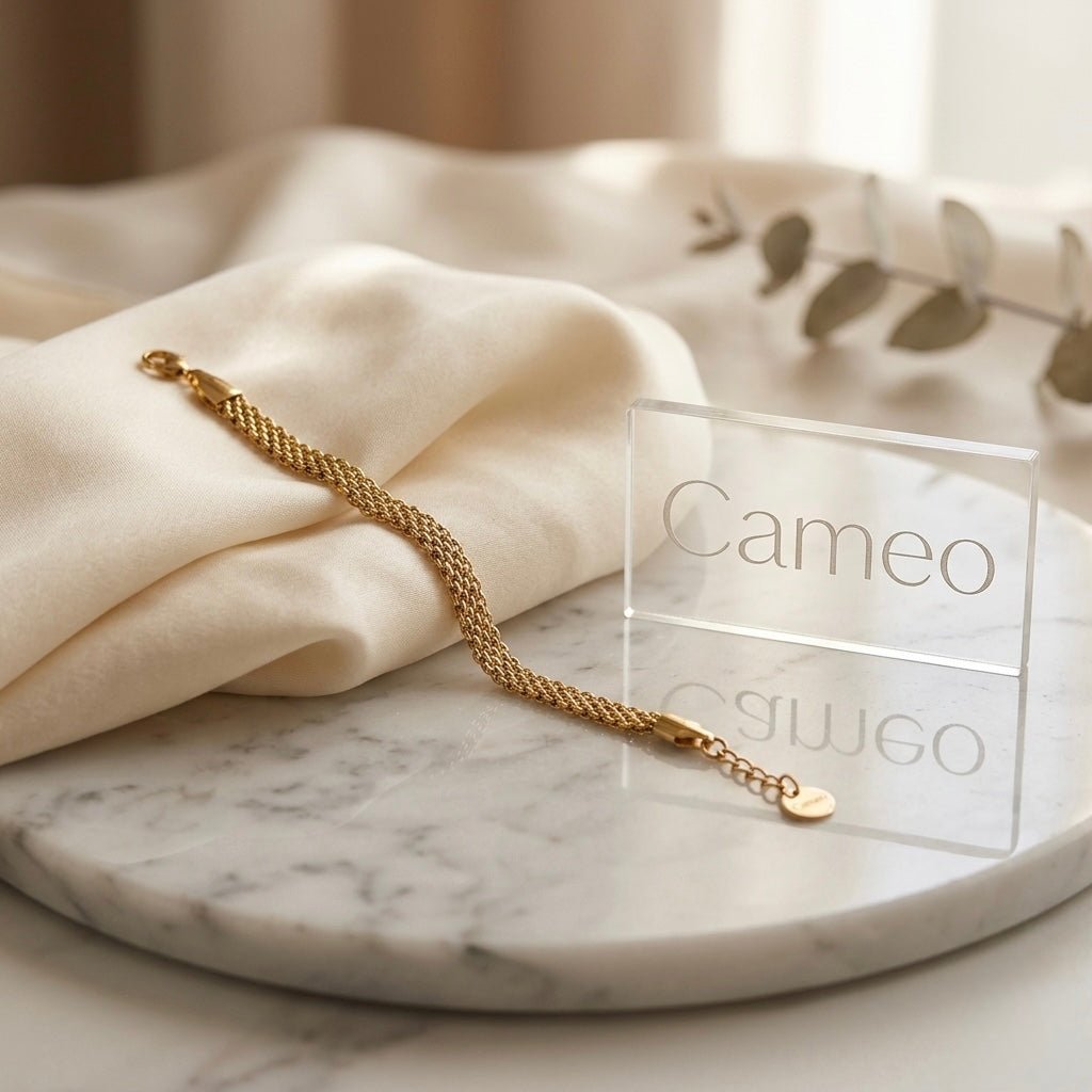 Stainless Steel Bracelet - Cameo