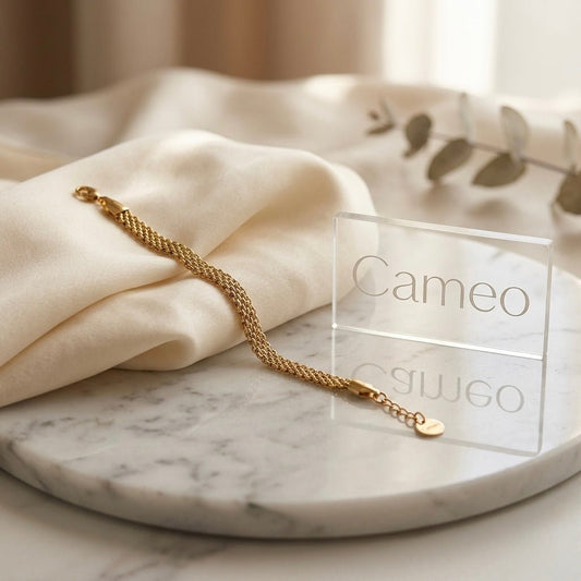Stainless Steel Bracelet - Cameo