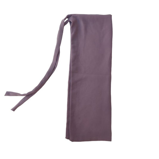 Tie Back Half Niqab - Grape - Cameo