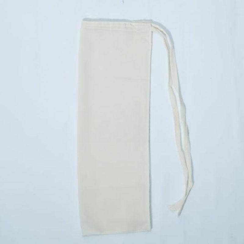Tie Back Half Niqab - Milky White - Cameo