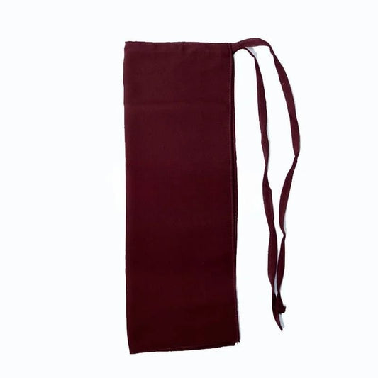 Tie Back Half Niqab - Plum - Cameo