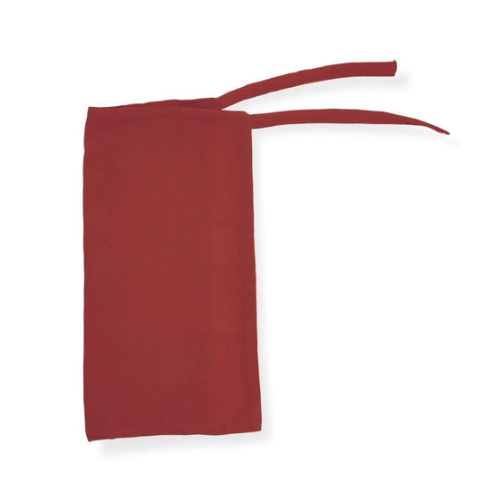 Tie Back Half Niqab - Rust - Cameo