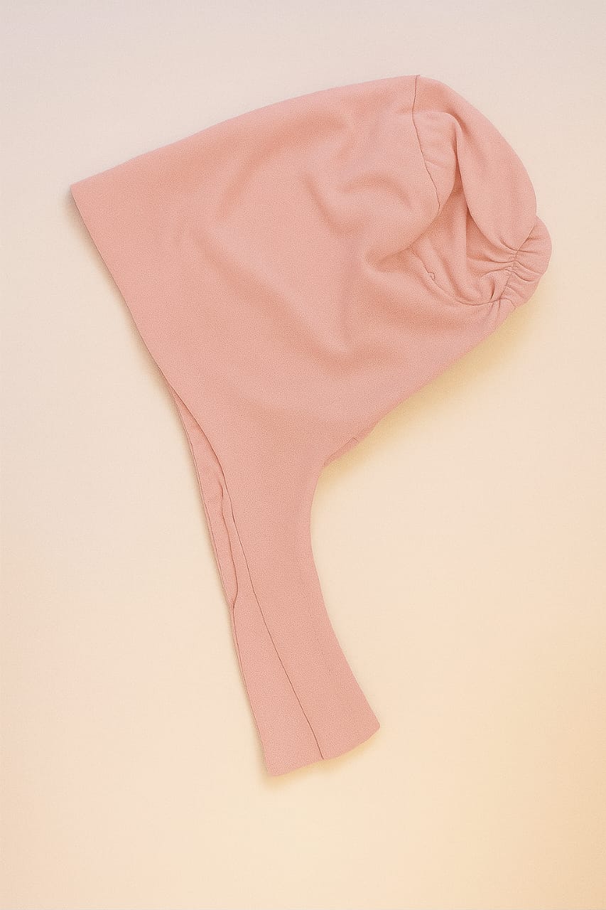 Tie back undercap - Light Pink - Cameo