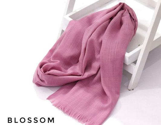 Turkish Lawn Hijab Bloosom - Cameo