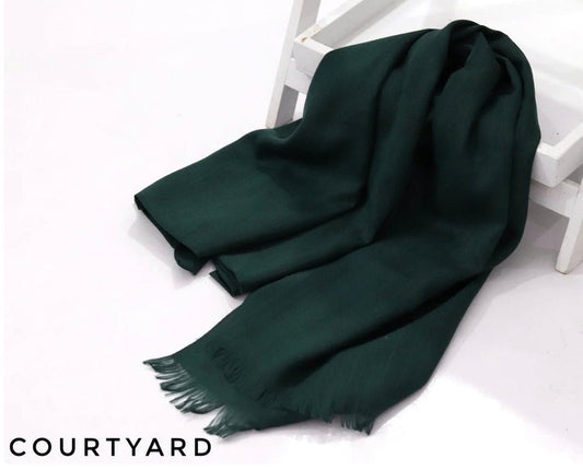 Turkish Lawn Hijab Courtyard - Cameo