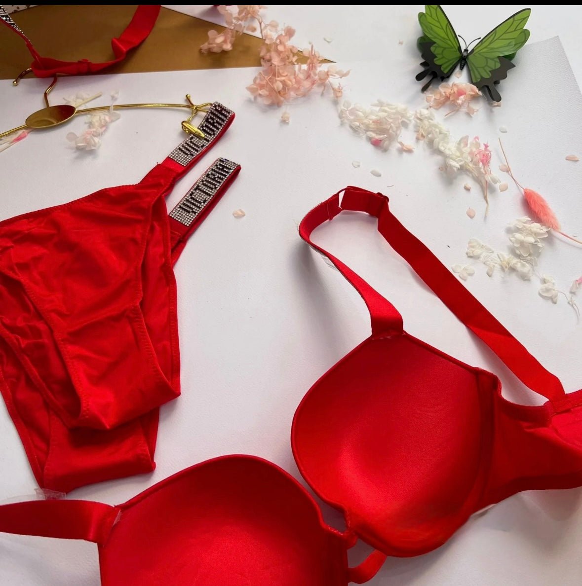 Victoria Secret Push Up Bra Set - Cameo