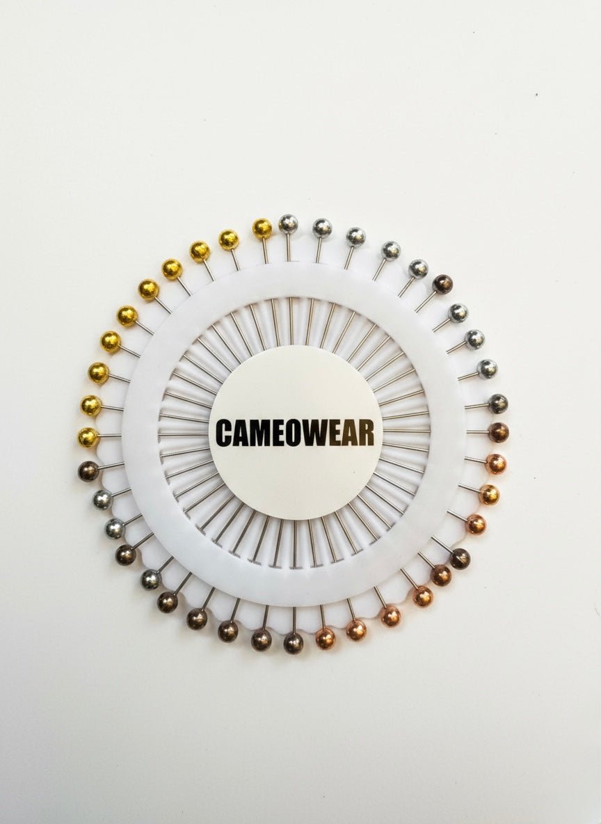 Wheel Hijab pins - Cameo