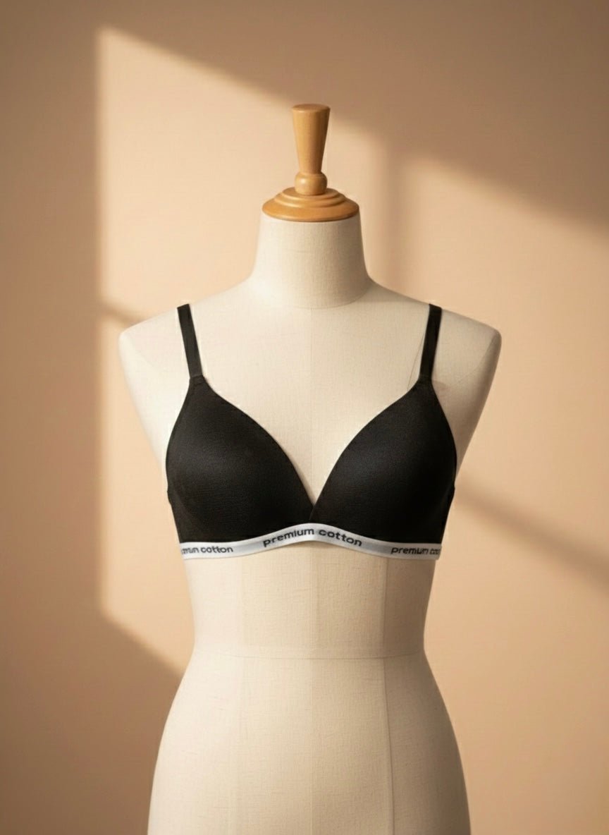 Wireless Seamless Comfortable Breathable Anti - Slip Women's Underwear Small Chest Appears Large Gathered Invisible Bra - Cameo