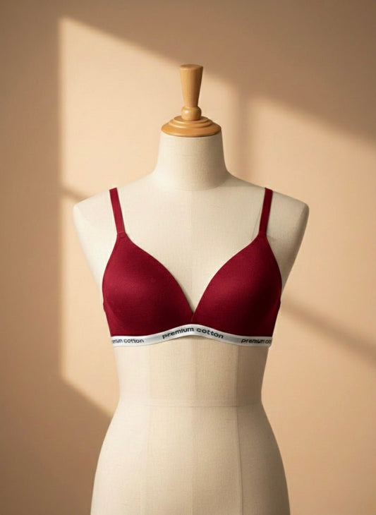 Wireless Seamless Comfortable Breathable Anti - Slip Women's Underwear Small Chest Appears Large Gathered Invisible Bra - Cameo