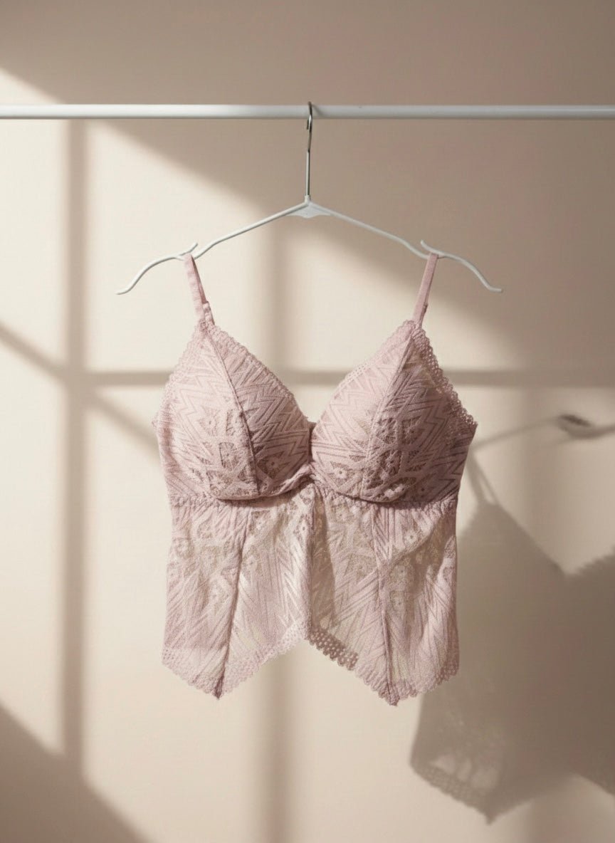 Women’s Padded Net Camisole – Free Size, Lightweight & Stylish - Cameo