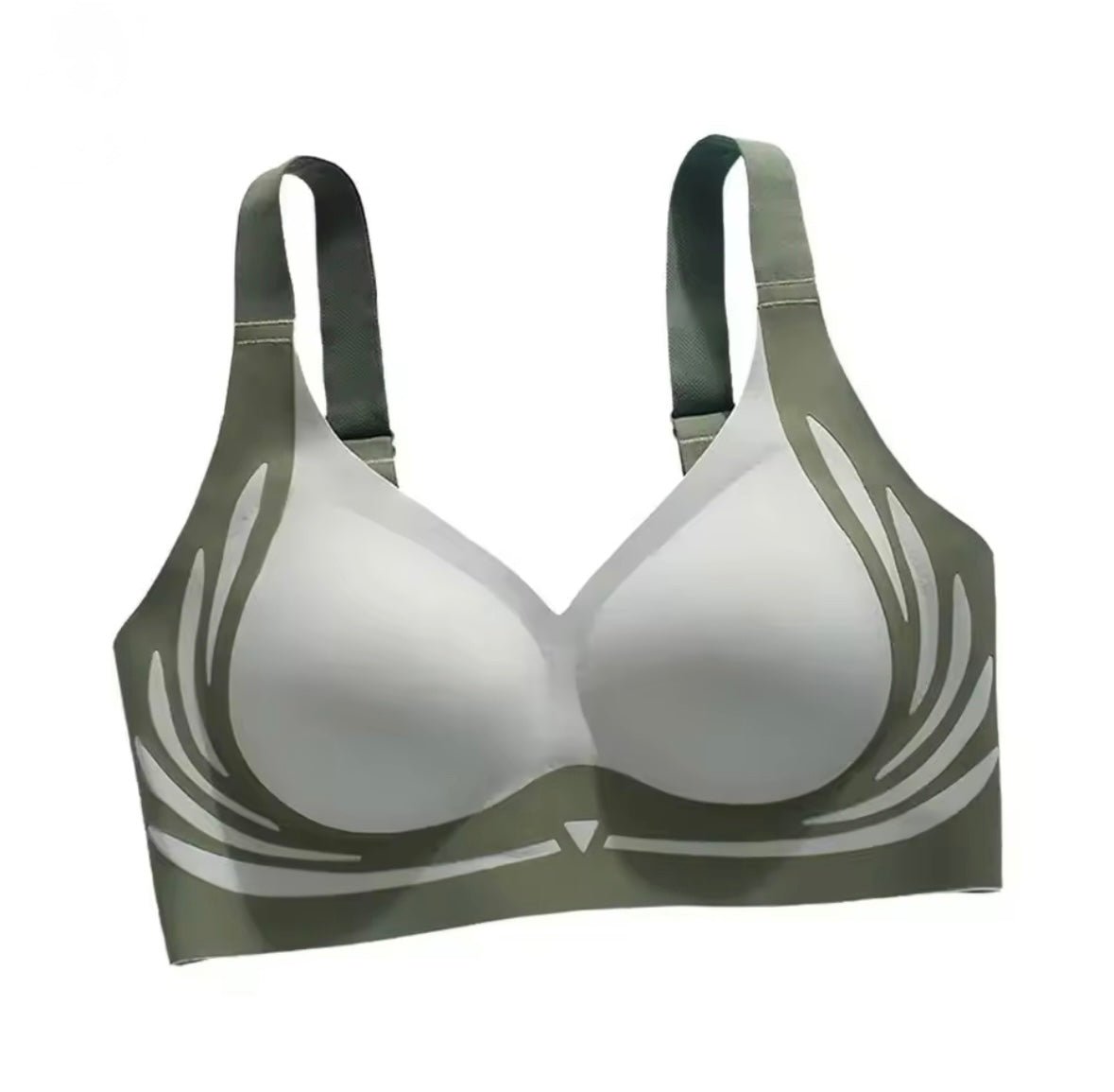 Women’s Super Gather Wireless Push - Up Bra – Soft Support & Anti - Sagging - Cameo