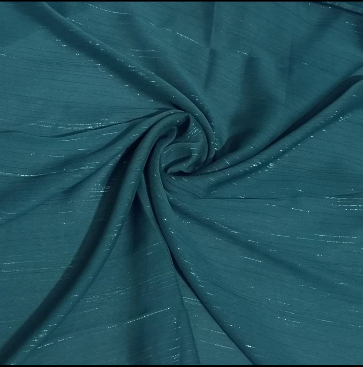 Zari Georgete Hijab - Teal - Cameo