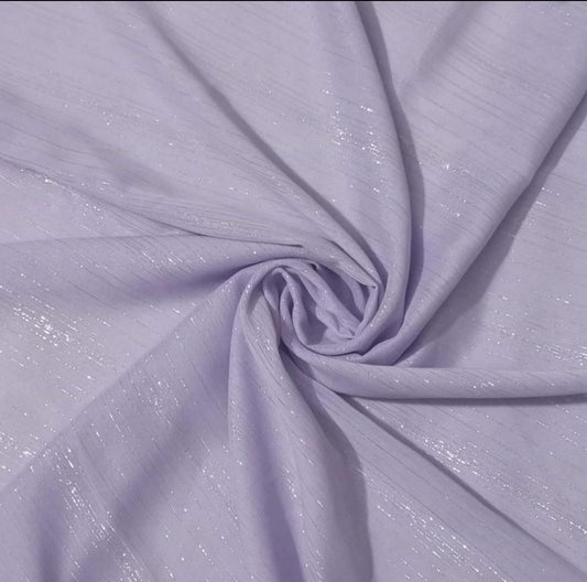 Zari Georgette Hijab - Lilac - Cameo