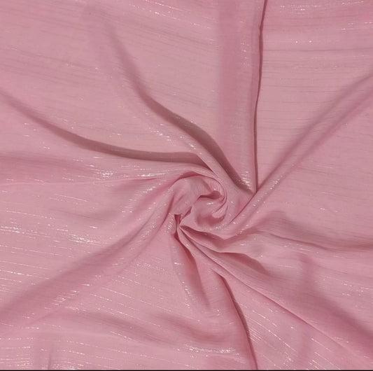 Zari Georgette Hijab - Sandy Pink - Cameo