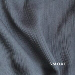 Crinkle Silk Smoke - Cameo