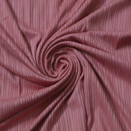 Ribbed Jersey pink - Cameo
